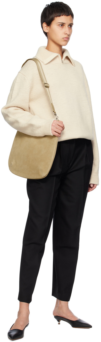 Nothing Written Tan Balloon Suede Bag