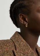 Otiumberg Roscida Oval 14kt Gold Vermeil Hoop Earrings - One Size