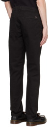 Nudie Jeans Black Easy Alvin Trousers