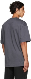 Juun.J Grey Logo T-Shirt