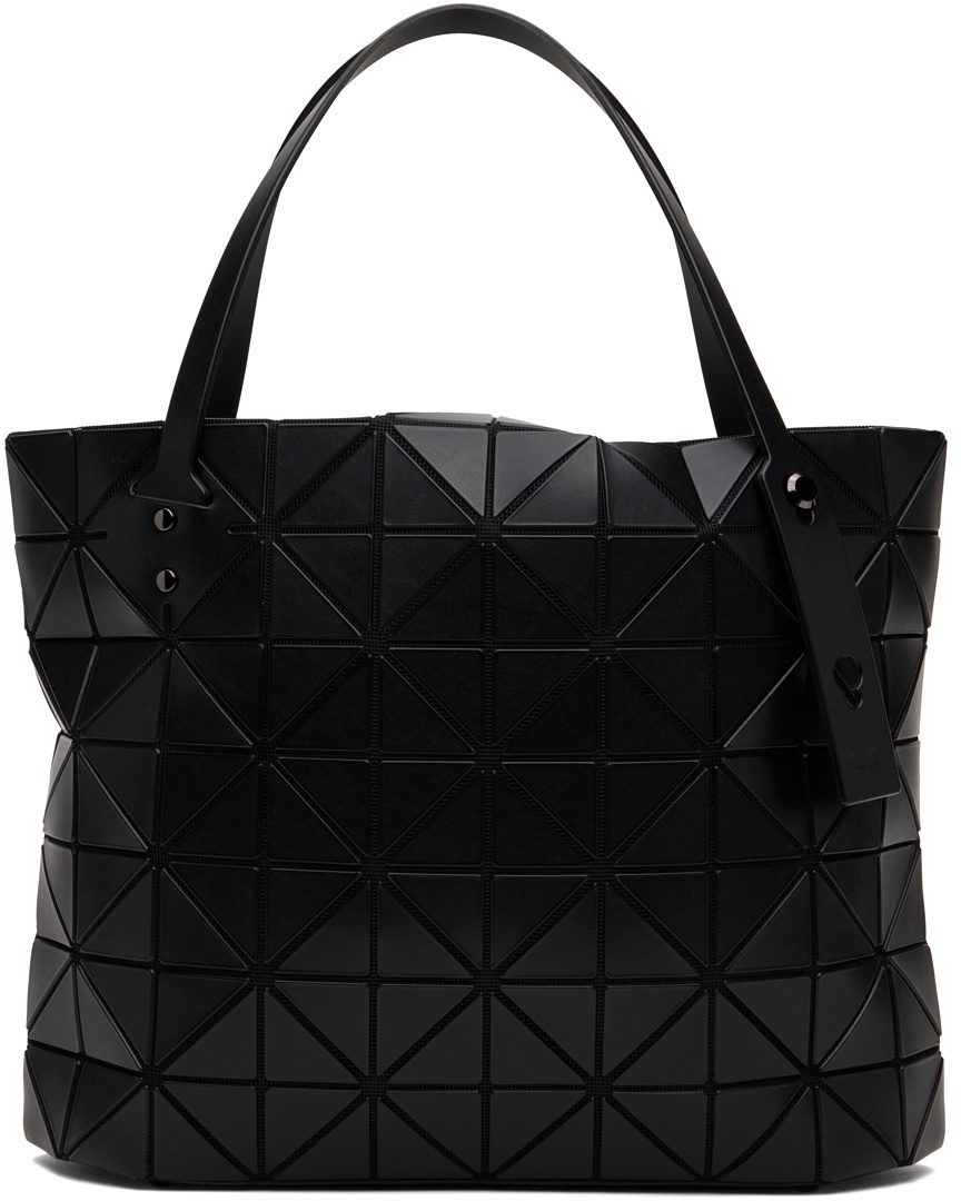 BAO BAO ISSEY MIYAKE Black Rock Matte Tote Bao Bao Issey Miyake