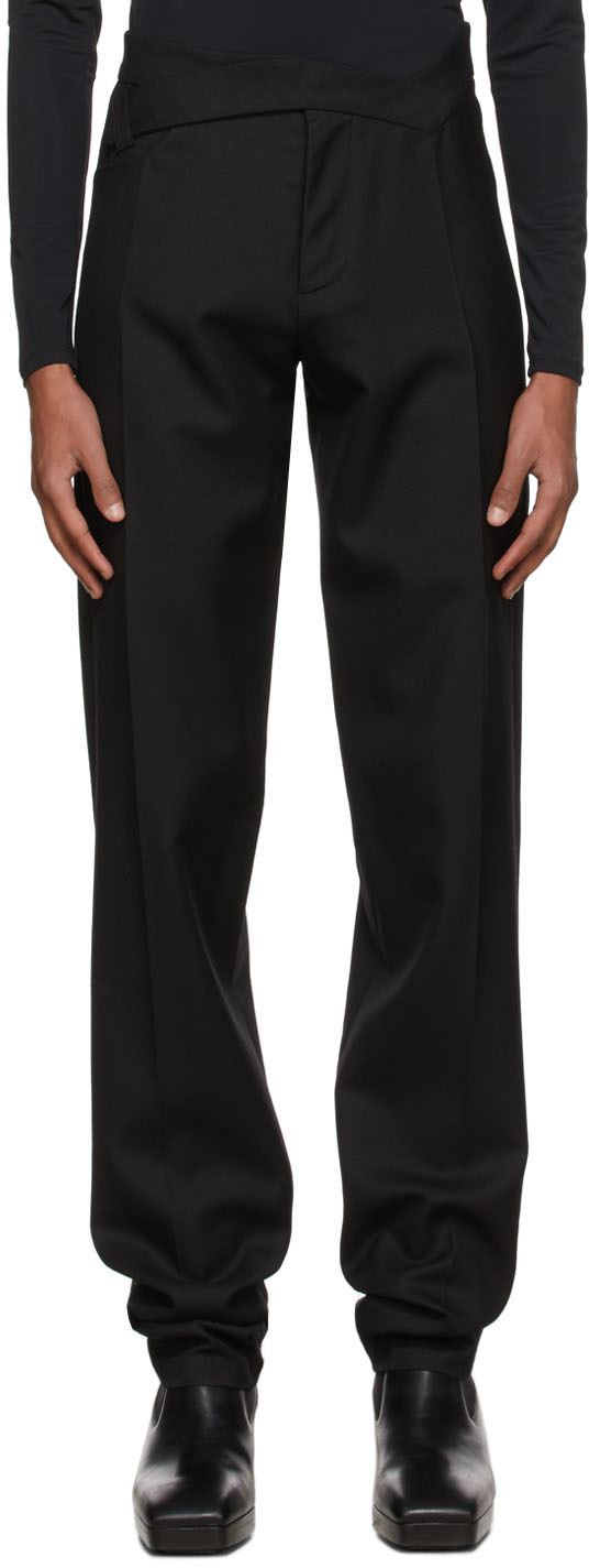 Mainline:RUS/Fr.CA/DE SSENSE Exclusive Black Nycola Trousers