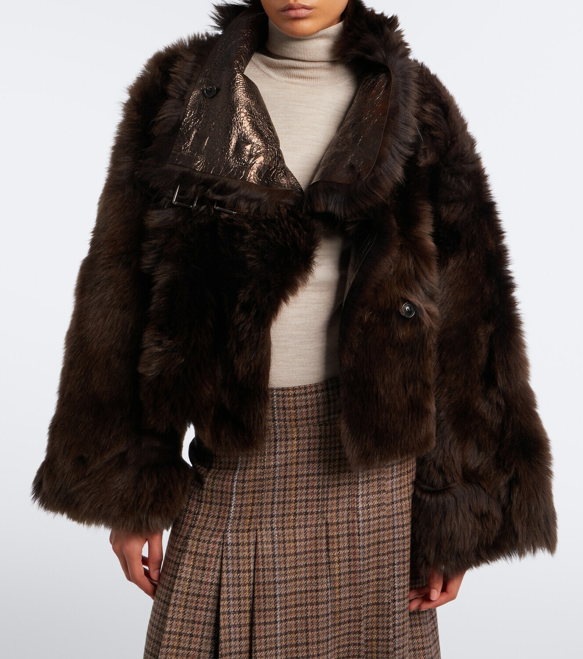 Ralph Lauren Collection Norman reversible shearling jacket