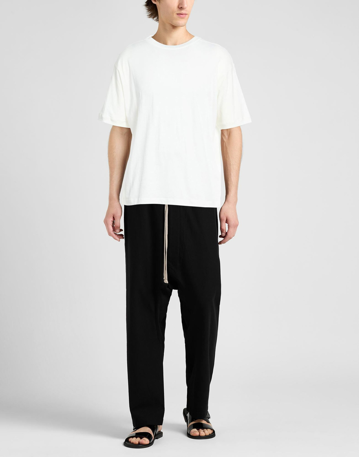 Isabel Benenato Mens T-shirt Ivory