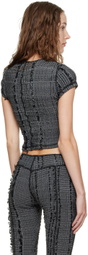 Luna Del Pinal Black Overdyed T-Shirt