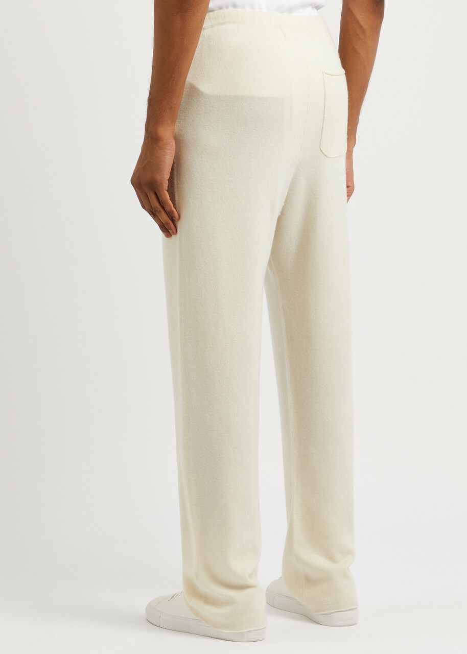 Extreme Cashmere N°320 Rush Cashmere-blend Sweatpants - Cream - One Size