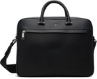 BOSS Black Monogram Print Document Briefcase