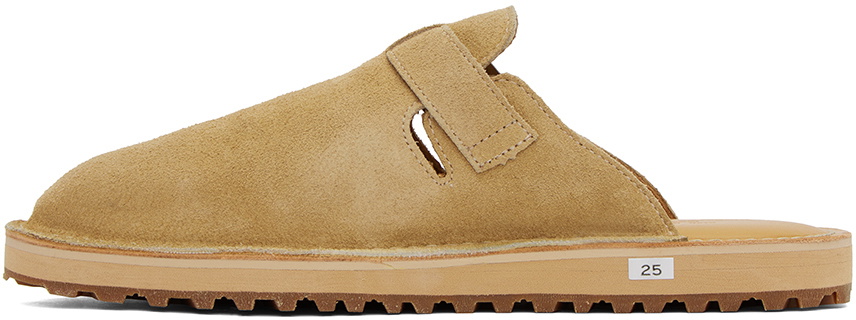 Comme des Garçons Homme Beige Pin-Buckle Loafers