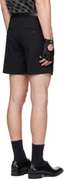 Ernest W. Baker Black Tailored Shorts