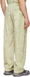 Feng Chen Wang Beige Cotton Lounge Pants