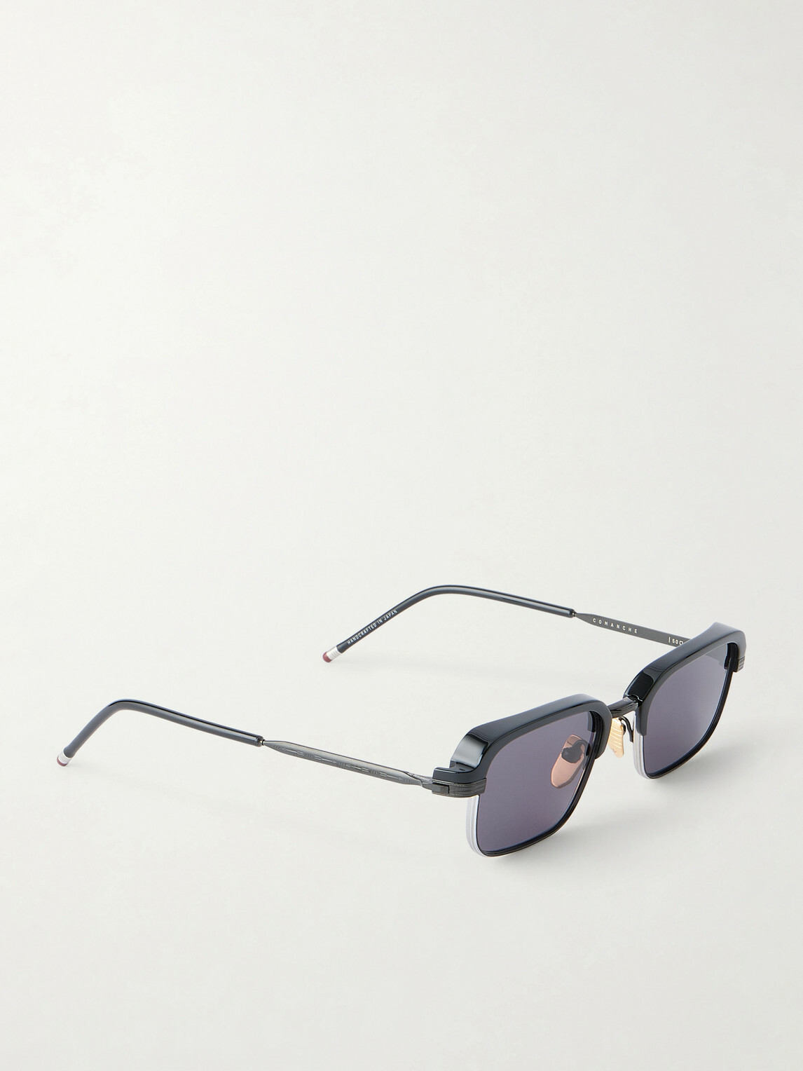 Jacques Marie Mage - Comanche Square-Frame Titanium and Acetate Sunglasses
