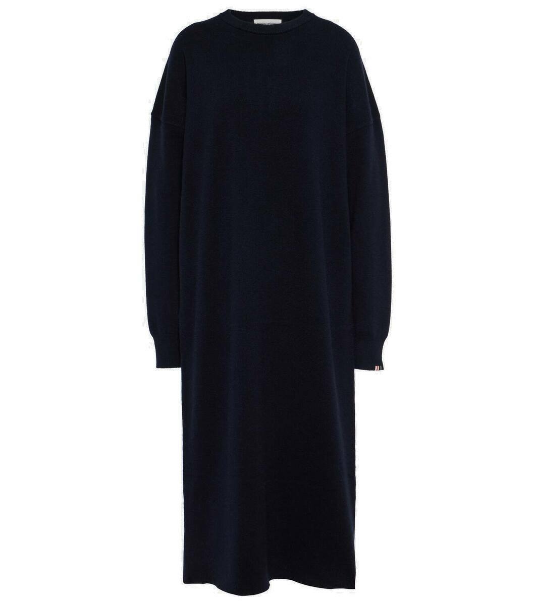 Extreme Cashmere N°301 Swan cashmere-blend maxi dress