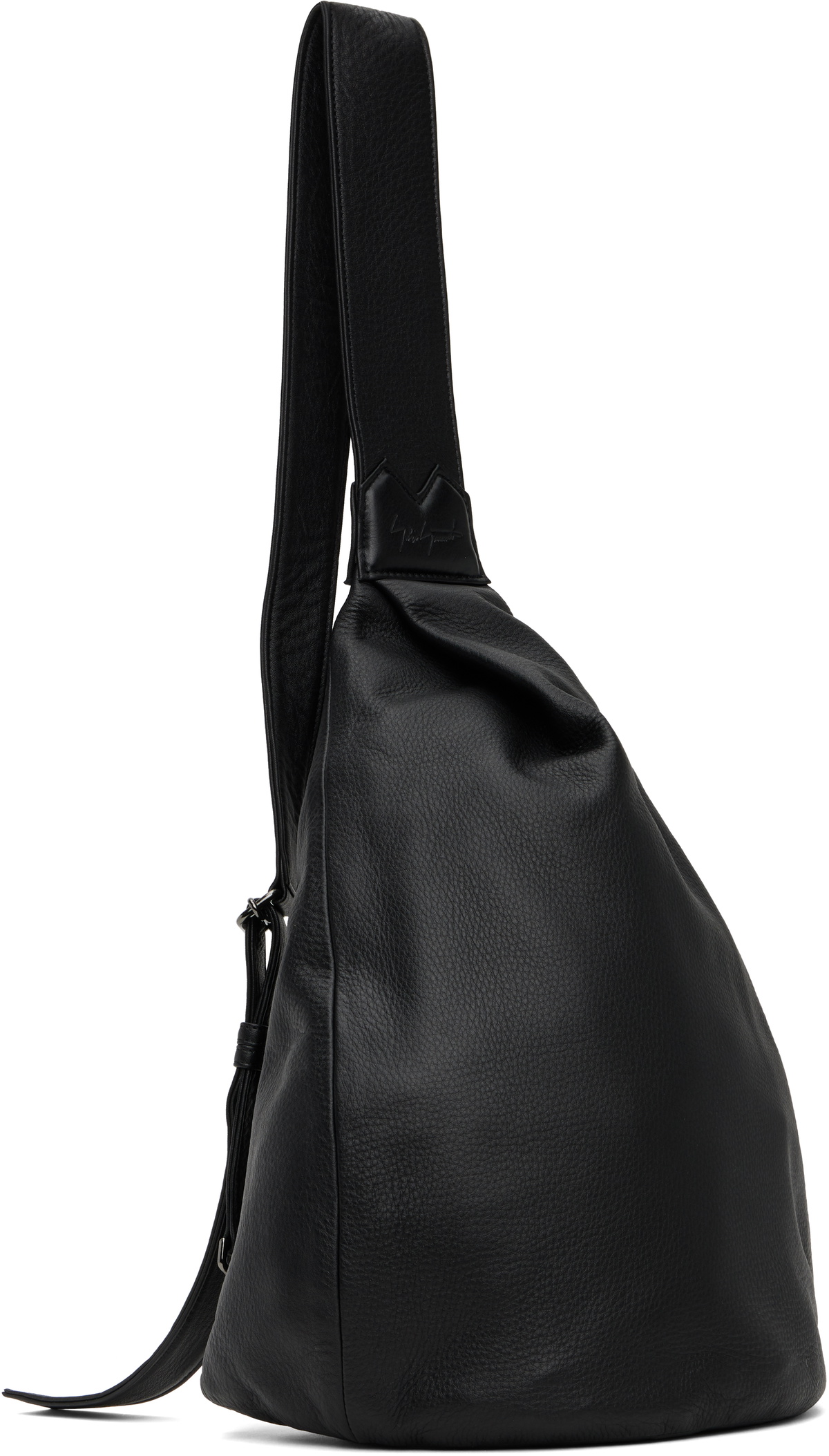 YOHJI YAMAMOTO Black Y Crossbody Bag