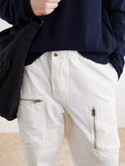 Aimé Leon Dore - Aviator Straight-Leg Cotton-Canvas Trousers - White