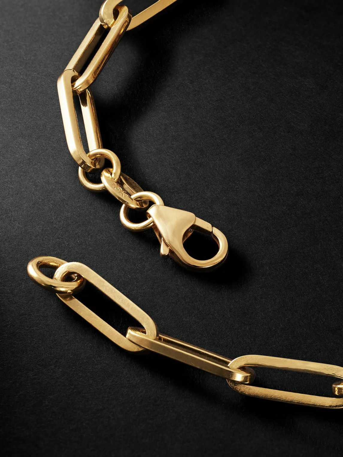 Foundrae - L'Eternelle Gold and Enamel Chain Bracelet