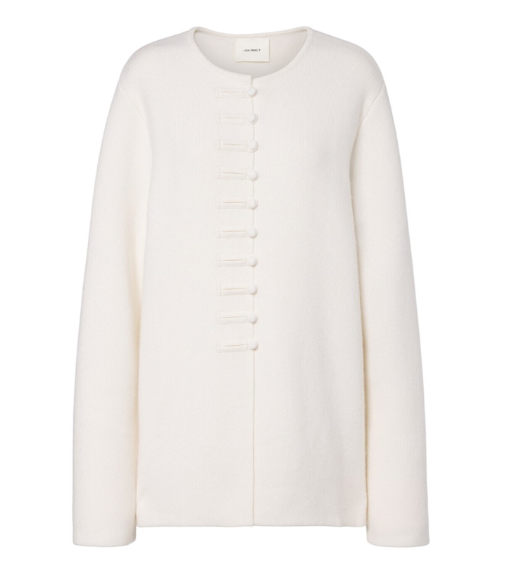 Photo: Lisa Yang Han Fu cashmere cardigan