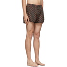 Gucci Black GG Stars Swim Shorts