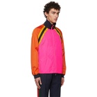 Gucci Pink Colorblock Windbreaker Jacket