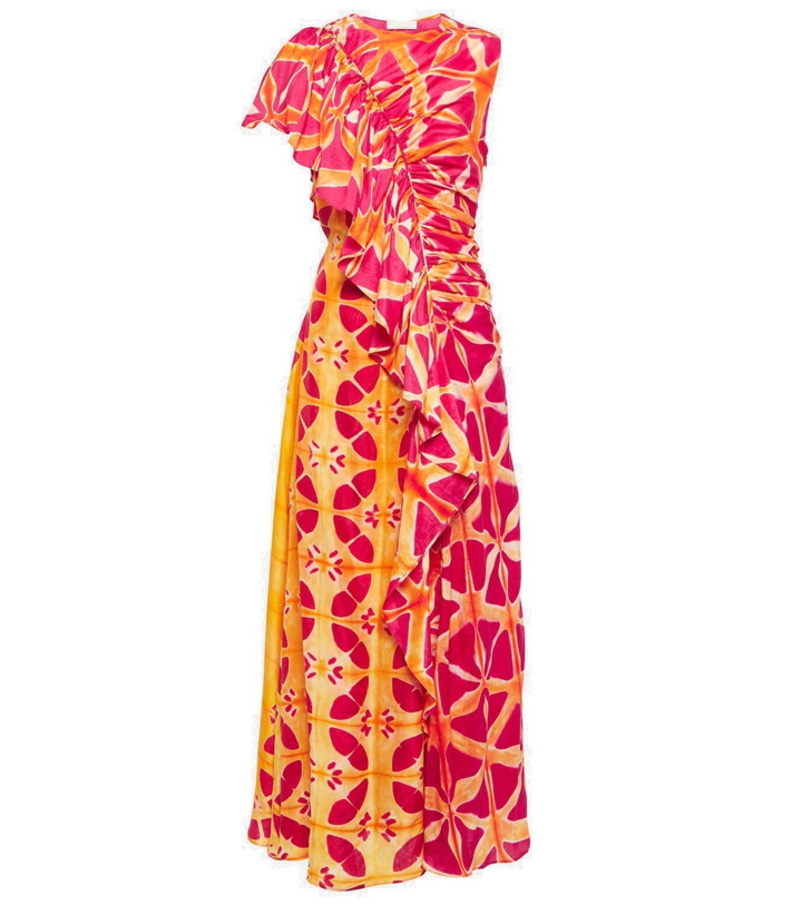 Photo: Ulla Johnson Lali printed silk maxi dress