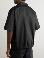 Nike - Logo-Appliquéd Cotton Shirt - Black