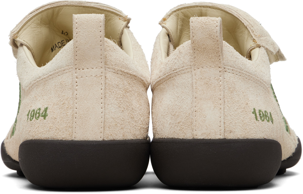 Dsquared2 Beige & Green Soccer Sneakers