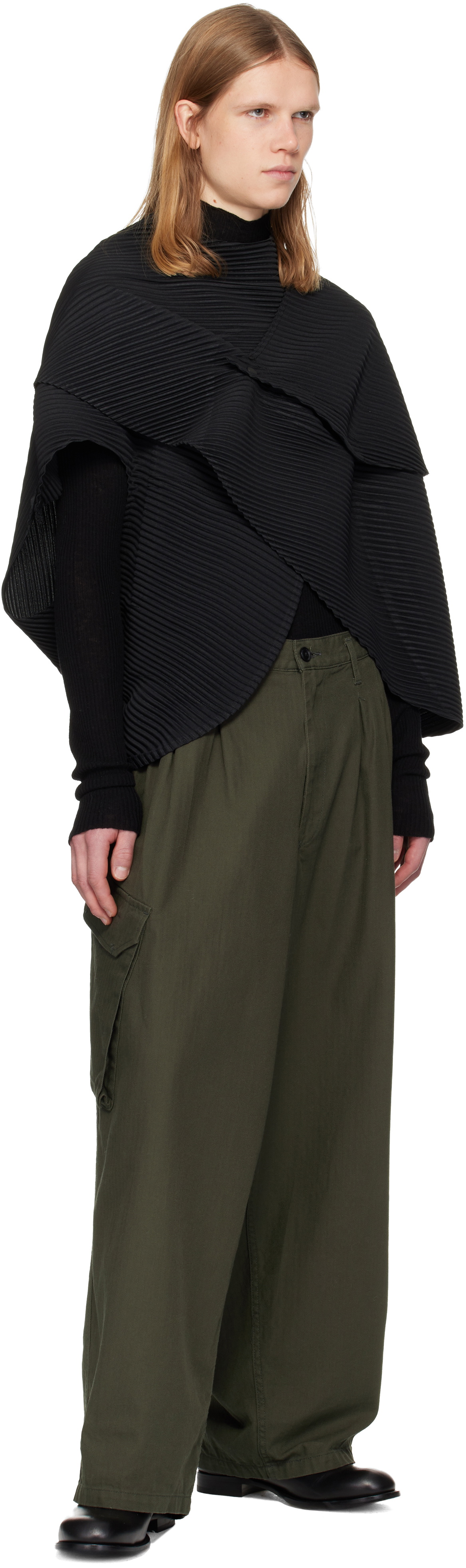 HOMME PLISSÉ ISSEY MIYAKE Black Stone Cloud Vest Homme Plisse