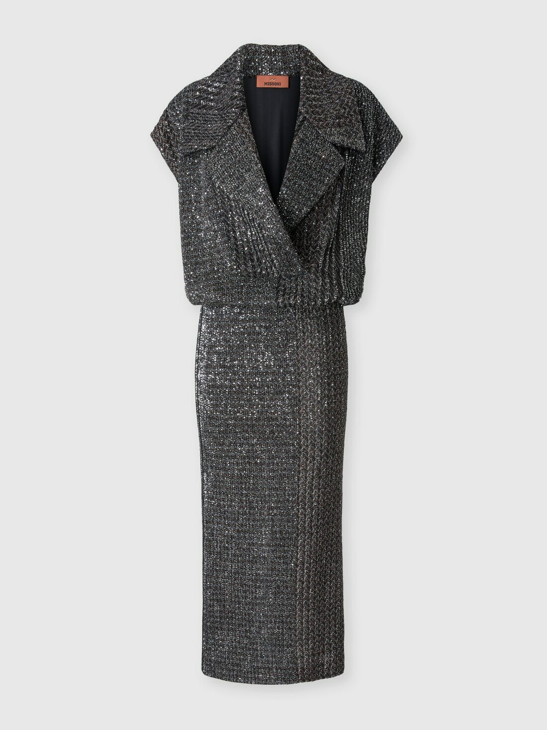 Missoni - Midi dress with Caperdoni loom workmanship, Women, Multicoloured