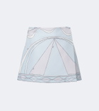 Pucci Iride silk twill miniskirt