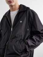 TOTEME - Shell Hooded Jacket - Black