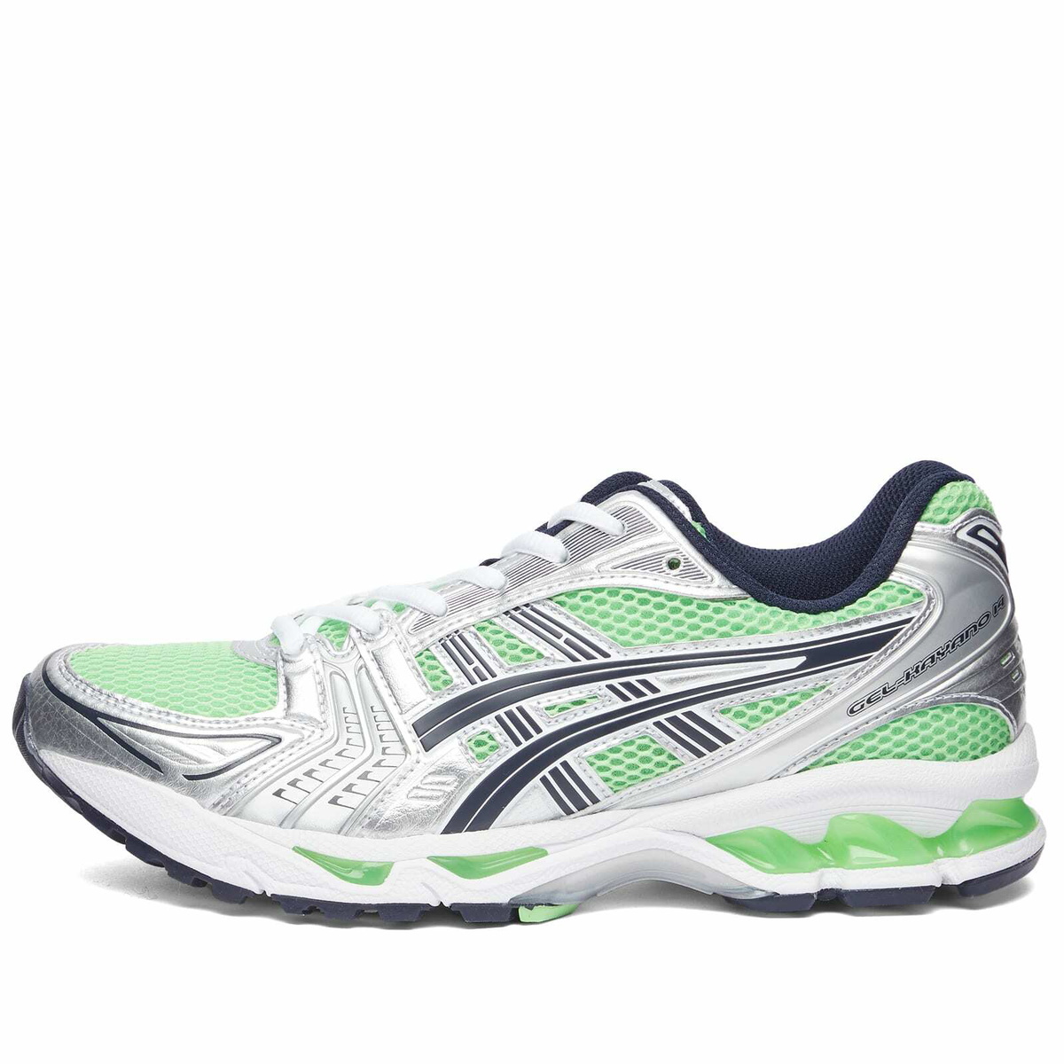 Asics Women's Gel-Kayano 14 Sneakers in Bright Lime/Midnight ASICS