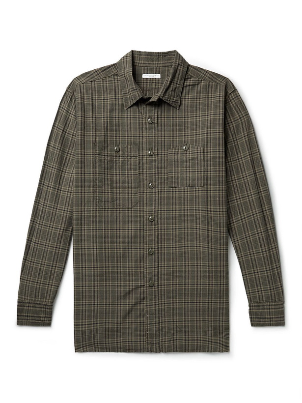 Photo: Engineered Garments - Checked Cotton Shirt - Green