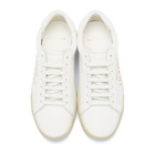 Saint Laurent White SL/06 Court Classic Sneakers