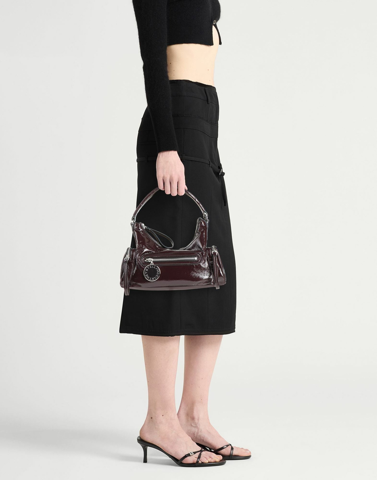 Stella Mccartney Womens Handbag Burgundy