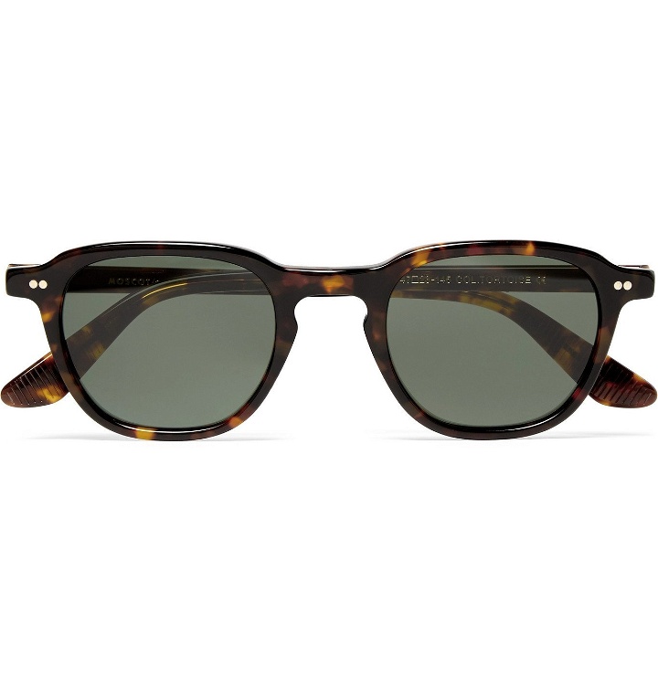 Photo: Moscot - Billik Round-Frame Acetate Sunglasses - Tortoiseshell