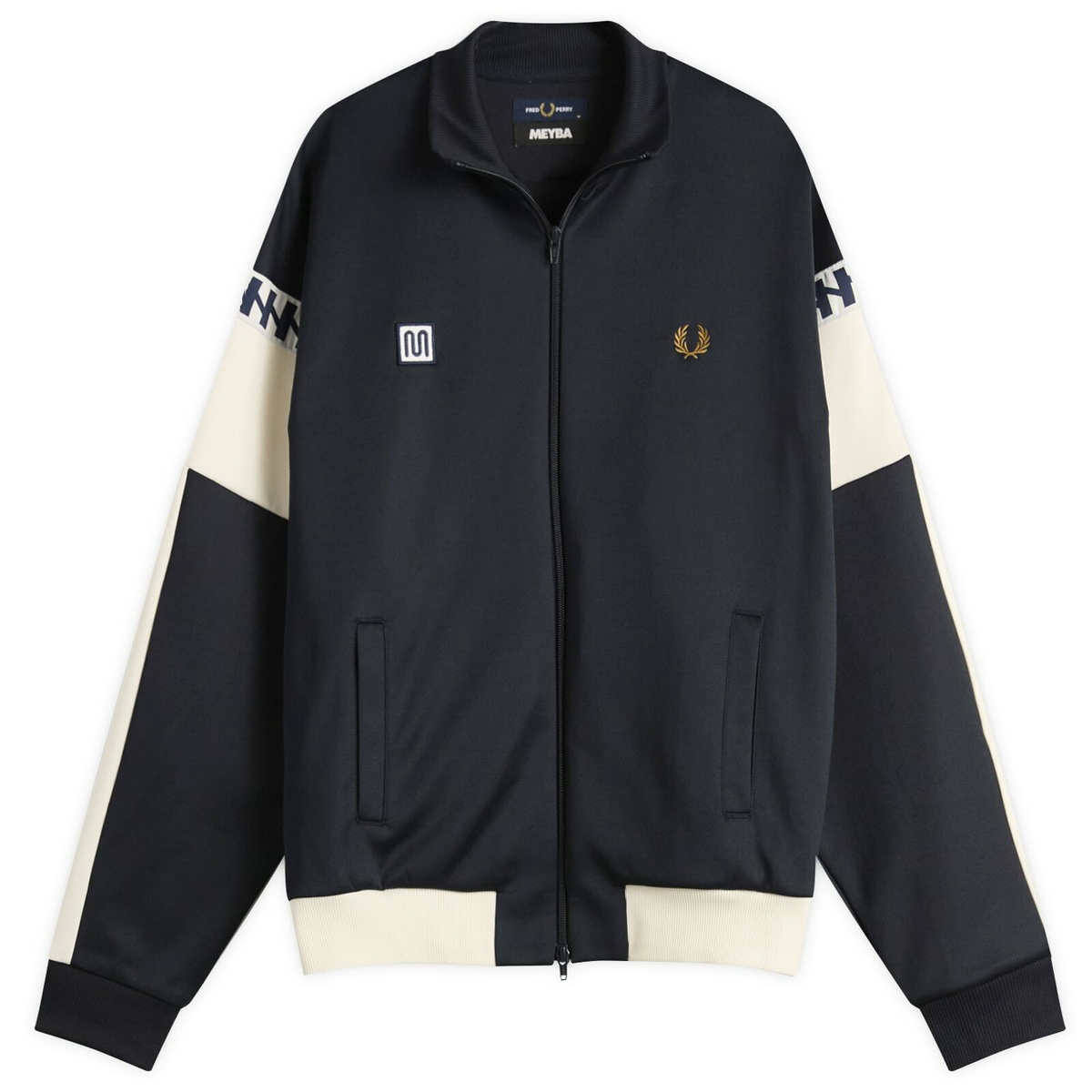 Fred Perry Black J4851 Tennis Bomber Jacket Fred Perry