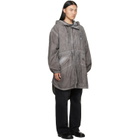 Maison Margiela Gray Hooded Parka
