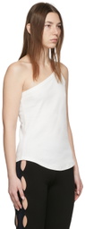 HALFBOY Off-White Mono Tank Top