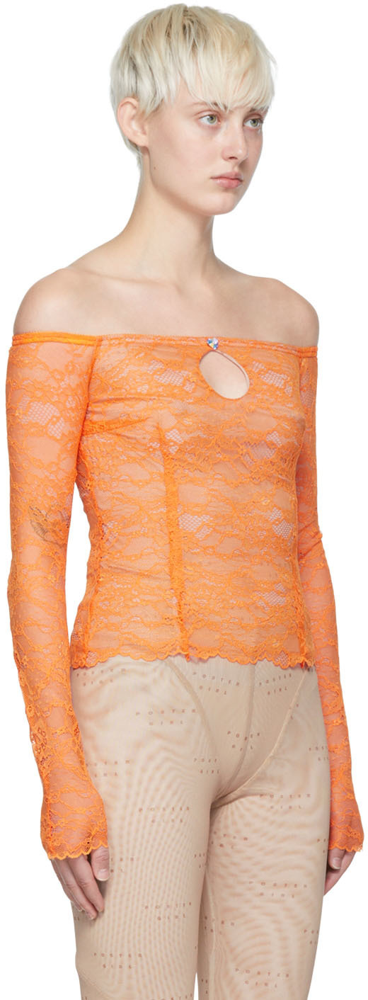 Poster Girl Orange Marcie Long Sleeve T-Shirt