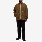 Garbstore Men's Zip Up Fleece in Olive