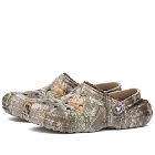 Crocs Classic Lined Realtree Edge Clog in Chocolate