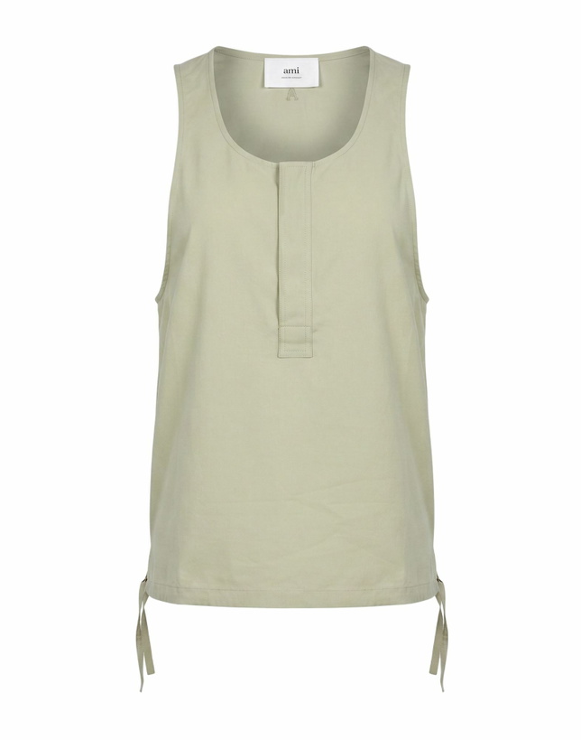 Photo: Ami Alexandre Mattiussi Womens Top in Sage green