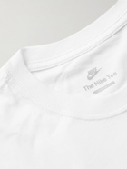 Nike - Printed Cotton-Jersey T-Shirt - White