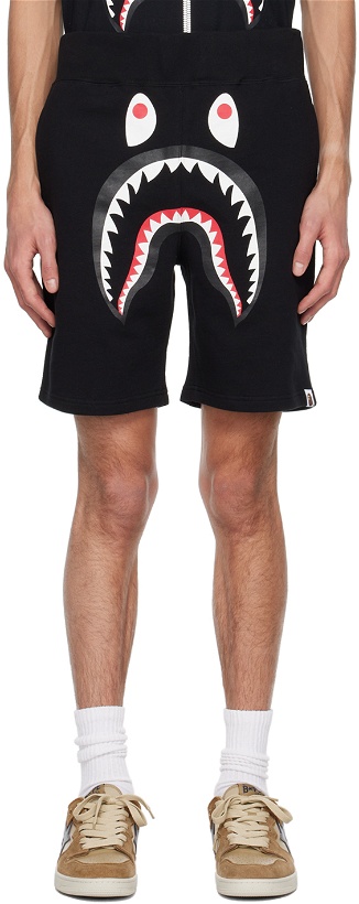 Photo: BAPE Black WGM Edition Shark Shorts