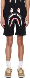BAPE Black WGM Edition Shark Shorts