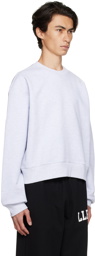 Recto SSENSE Exclusive Gray Embroidered Sweatshirt
