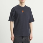 New Era Men's MLB New York Mets Waffle T-Shirt in Navy