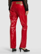 GUCCI - Naplack Leather Pants