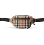 Burberry - Checked Canvas Belt Bag - Brown