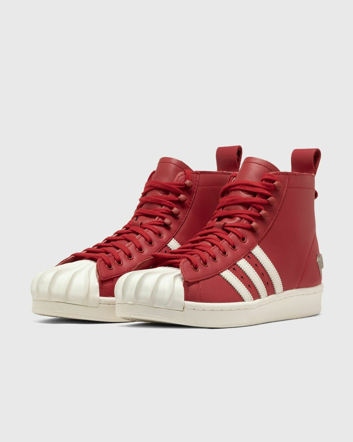 Adidas X THUG CLUB SUPERSTAR BOOT LUXE TC Red Mens High-& Midtop