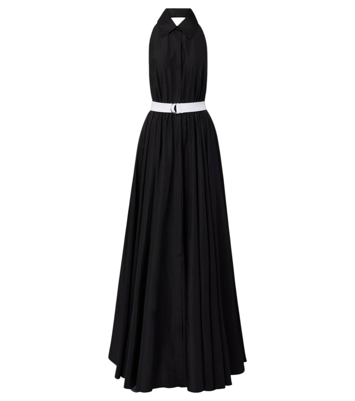 ☆関税込み☆【NORMA KAMALI】Checked midi dress Belted checked midi dress in black - Norma Kamali | Mytheresa
